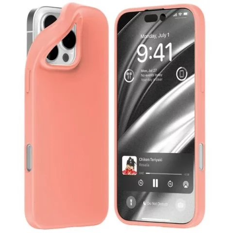 Etui Mercury Soft do iPhone 16 Pro Max 6,9" różowy/pink