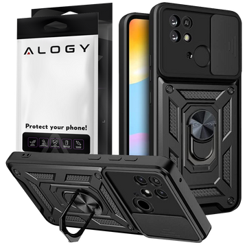 Alogy Camshield Stand Ring Case with Camera Cover for Xiaomi Redmi 10c