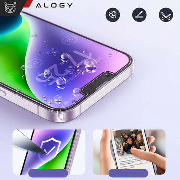 2x Panzerglas für Samsung Galaxy S24 Displayschutzfolie Pro 9H Alogy [2 Stück]