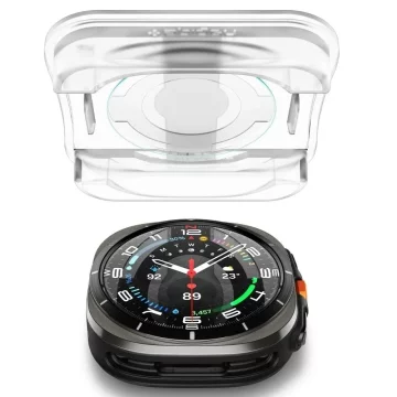 Tempered Glass Spigen Glas.Tr ”EZ-FIT” 2-Pack for Samsung Galaxy Watch Ultra (47mm) Clear