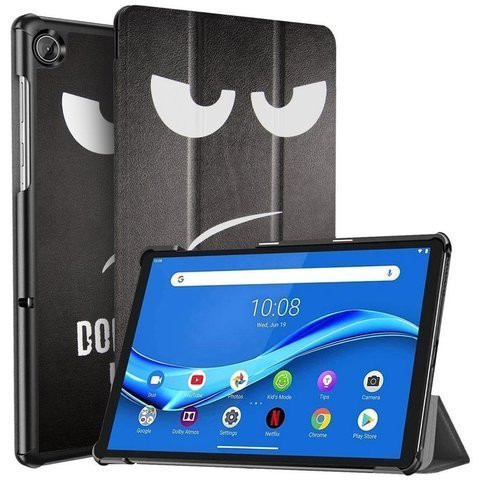 Etui Alogy Book Cover pro Lenovo M10 Plus 10.3 TB-X606 Nedotýkejte se mé podložky
