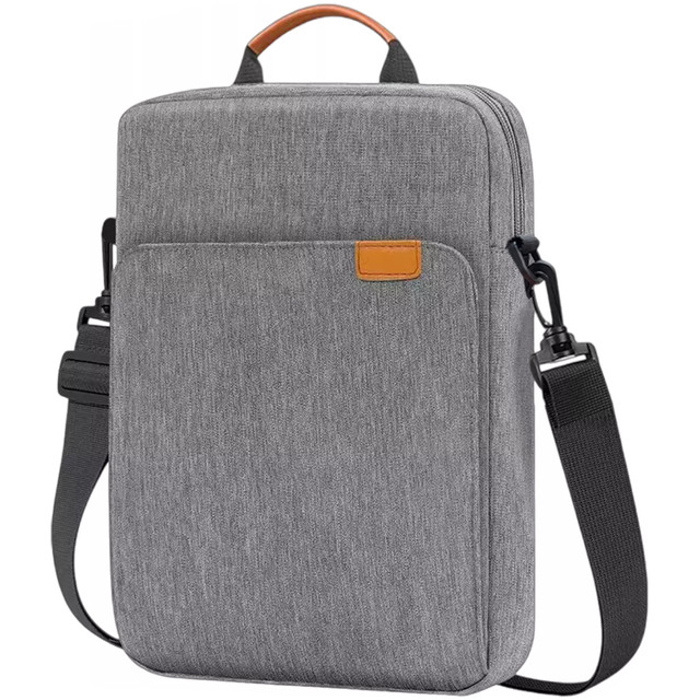 Tasche für Laptop / iPad Pro Air / Tablet 11-13 Zoll Herren Damen Unisex Schultergurt Tasche Hülle Alogy Tasche grau