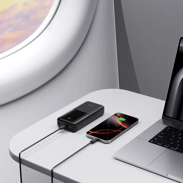 Powerbank Tech-Protect PB02 20000mAh 22.5W Czarny USB-A USB-C