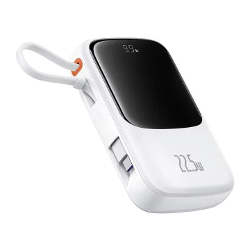 Powerbank Baseus Qpow Pro+ 10000mAh USB-C 22.5W Biały