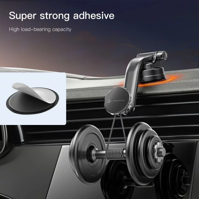 Forcell F-GRIP MagLuxe Magnetic 3in1 Car Holder with Adjustment