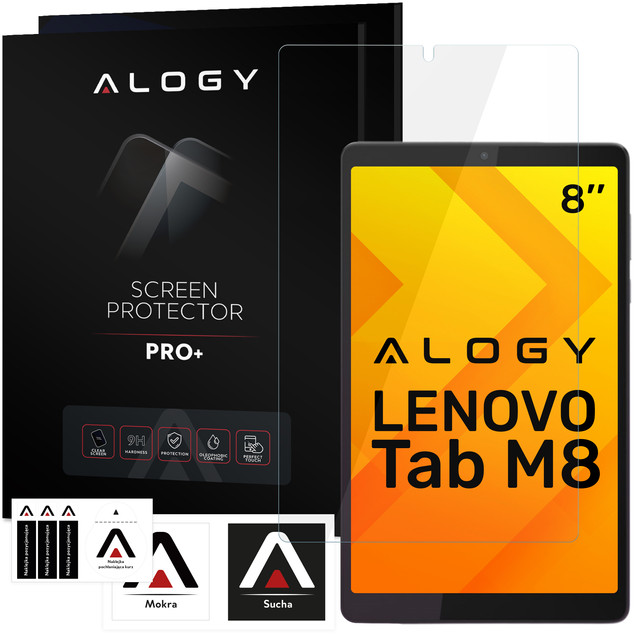 Alogy 9H Tempered Glass for Lenovo Tab M8 TB-8505F, TB-8505L, TB-8705X, TB-8705F, TB-8705L, TB-8506