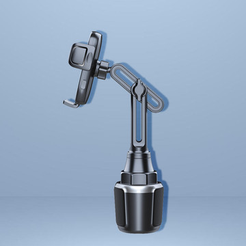 Držák do auta Držák na pohár do auta univerzální na telefon místo pohárku Černý