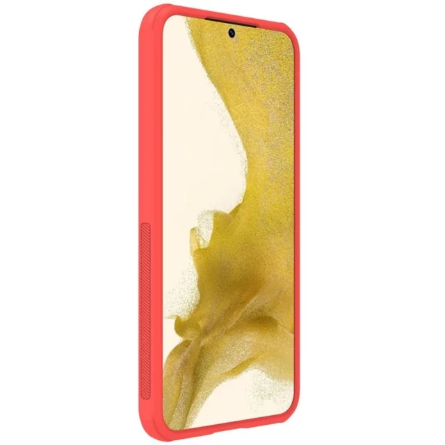 Etui Nillkin Super Frosted Shield Pro etui do Samsung Galaxy S23+ pancerny pokrowiec + podstawka na telefon czerwone