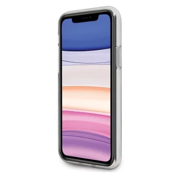 US Polo Gradient Pattern Collection Pouzdro na telefon iPhone 11 červeno-modré/modré