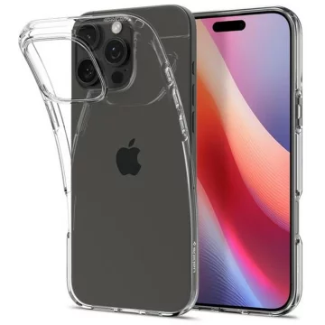 Pouzdro pro iPhone 16 Pro Max Spigen Liquid Crystal ochranné pouzdro pro telefon Crystal Clear