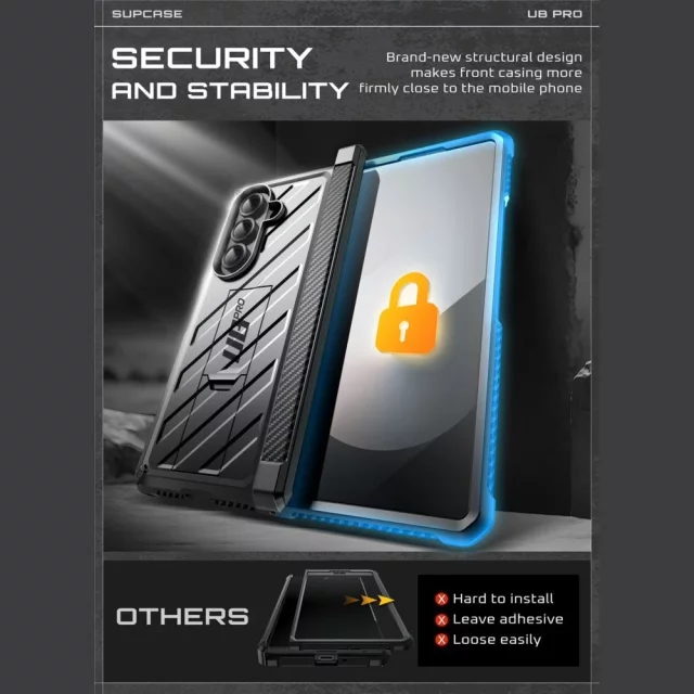 Etui Ochronne do Samsung Galaxy Z Fold 7 Supcase UB Pro Black