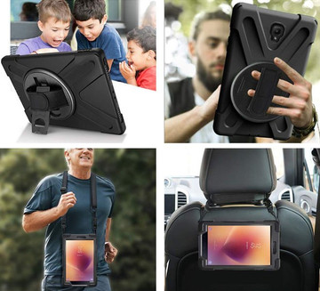 Etui Alogy Pirate Armor pro Samsung Galaxy Tab A 8.0 T380/T385 z rzepem