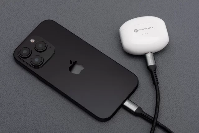 USB-C-auf-USB-C-Kabel Forcell 240 W 5 A PD QC 4.0 Nylon 2 m Laptop Turbo