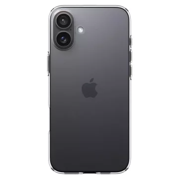 Etui + Szkło do iPhone 16 Spigen Liquid Crystal obudowa ochronna case na telefon Crystal Clear