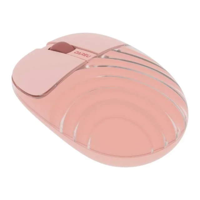 Dareu LM135G Wireless Mouse 1200 DPI 2.4G Pink