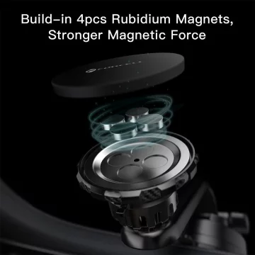 Forcell F-GRIP MagLuxe Magnetic 3in1 Car Holder with Adjustment