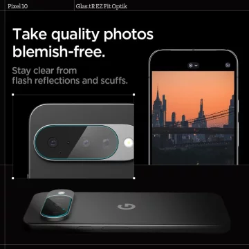 Osłona Aparatu Spigen Optik Glas.TR Camera Protector 2-Pack Google Pixel 10 Crystal Clear