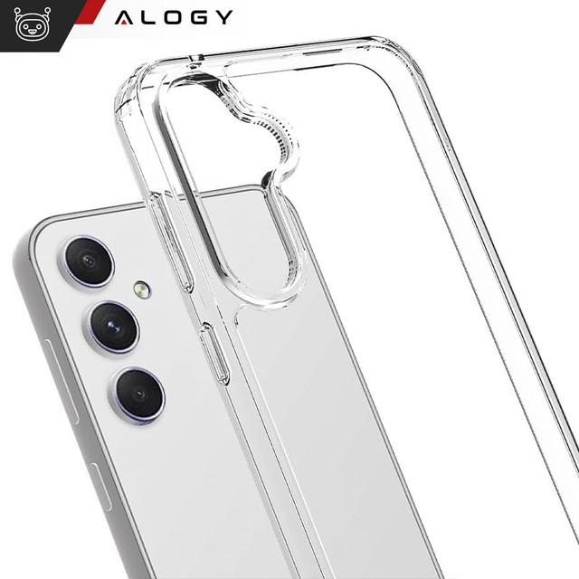Case for Samsung Galaxy A35 5G Back Cover Hybrid Clear Case Alogy Transparent Glass