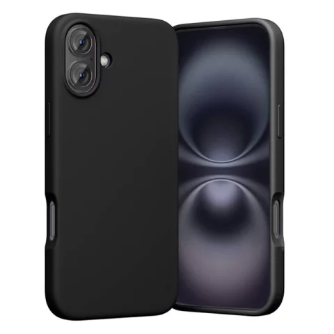 iPhone 16 Plus Vention MagSafe Silikon Schutzhülle Schwarz