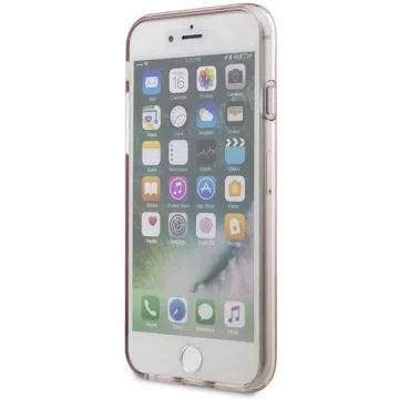 Etui na telefon Karl Lagerfeld do iPhone 7/8/SE 2020/2022 óżowy/pink hardcase Ikonik Choupette