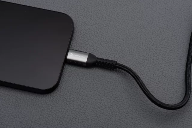 USB-C-auf-USB-C-Kabel Forcell 240 W 5 A QC 4.0 PD Nylon 3 m Laptop Turbo