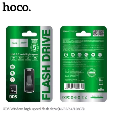 HOCO Pendrive UD5 32GB USB 3.0 Metal, Compact, Fast Transfer