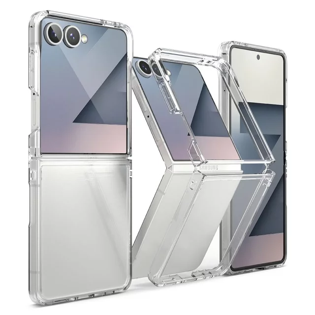 Etui Ringke Fusion do Galaxy Z Flip 7 Przezroczyste Clear