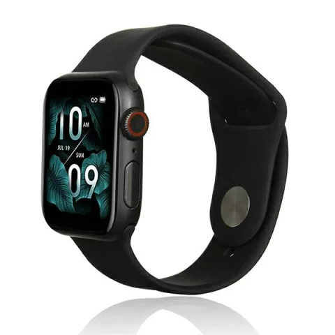 Beline Silicone Smartwatch Strap for Apple Watch 42/44/45/49mm black/black