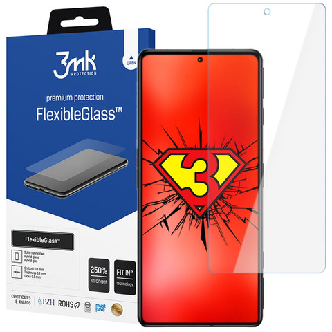 3mk ochranné hybridní sklo Flexible Glass 7H pro Xiaomi Poco F4 GT / Redmi K50 GE