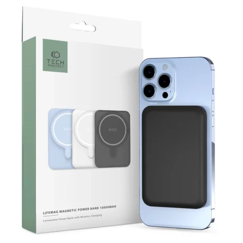 Powerbanka PB11 Lifemag MagSafe Power Bank 10000mAh černá