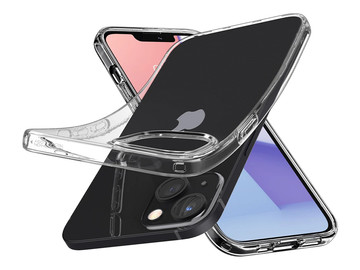 Etui obudowa Spigen Liquid Crystal für Apple iPhone 13 Crystal Clear
