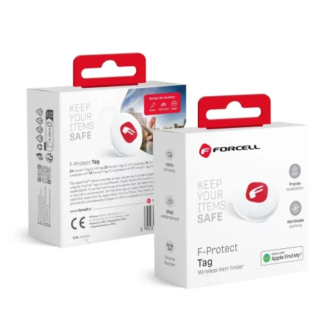 MFI Forcell F-Tag F01 Key/Belt Locator White