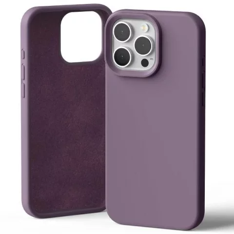 Etui Mercury Silicone do iPhone 16 Pro Max 6,9" Fioletowy