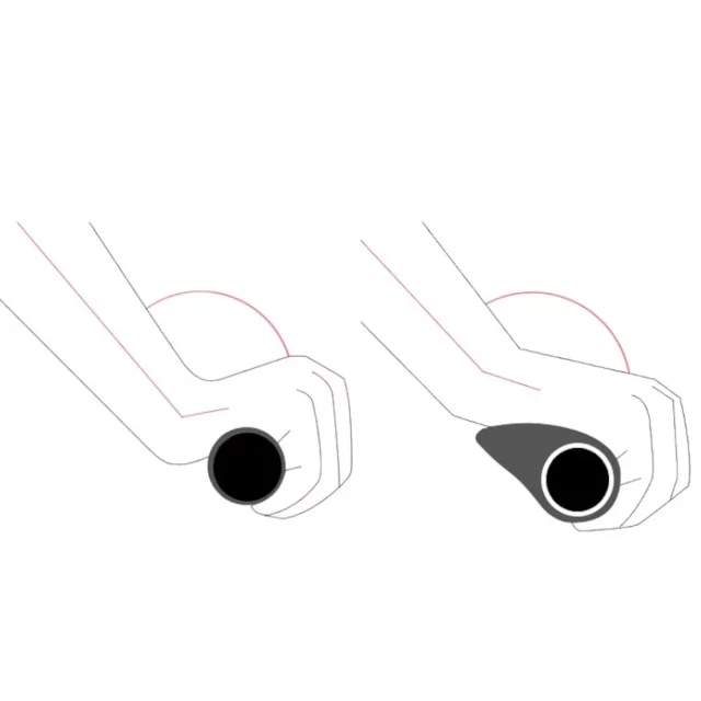 Rockbros BT1802GR bicycle grips - gray