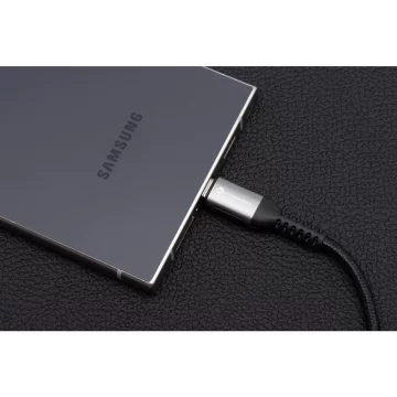 Kabel USB-C 240W Forcell F-Energy QC4.0 PD Cafule 0,5 m czarny