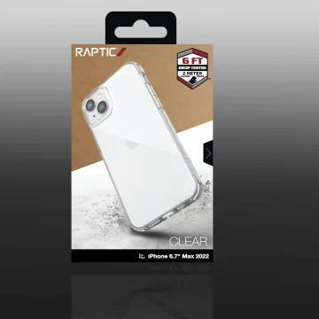 Raptic Clear Case iPhone 14 Plus pancéřovaný průhledný kryt
