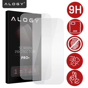 Tempered glass for Apple iPhone 16 screen protector 9H Alogy Heavy Pro ™️