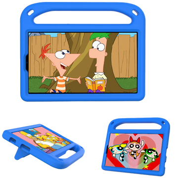 Etui stojak Alogy Stand Case dla dzieci do Samsung Galaxy Tab A7 Lite 8.7 T220/ T225 Niebieskie