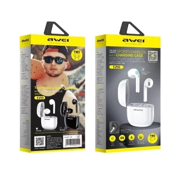 AWEI Bluetooth 5.0 T28 TWS Kopfhörer-Dockingstation Schwarz