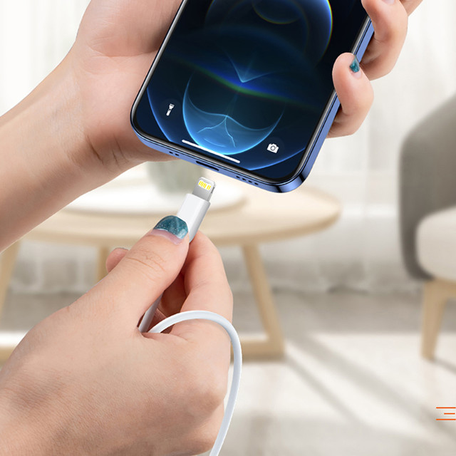 Kabel USB-C für Lightning für Apple iPhone iPad iPod 20W 2m BOX Weiß