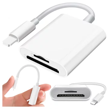 Alogy SD Micro Card Reader pro iPhone iPad Lightning adaptér adaptéru