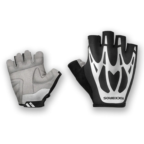 Cycling gloves for fingerless bike XL RockBros S227BK-XL