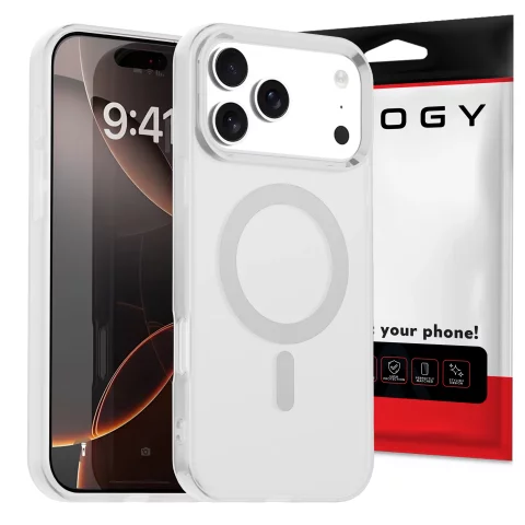 Pouzdro Apple iPhone 17 Pro Max – matný kryt MagSafe s ochranou čočky, tenký a odolný proti poškrábání, perfektně padne – Alogy Skinny MatteCase™ bílý