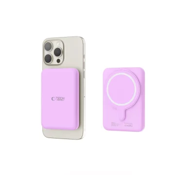 Powerbank magnetic PB10 Lifemag Magsafe Power Bank 5000mah Lilac