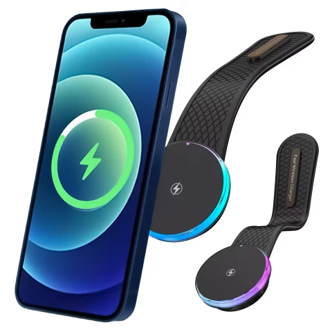 Držák do auta Alogy pro MagSafe s indukčním nabíjením 2 v 1 15W černý