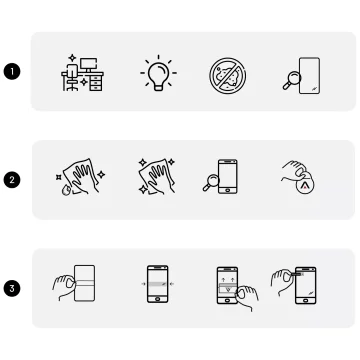 "MATNÁ" fólie pro Samsung Galaxy S23 Ultra Hydrogel Alogy Displej HydroSkin Matte Pro™ pro pouzdro "FRGER PRINT FREE"