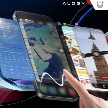 Tempered glass for Apple iPhone 16 screen protector 9H Alogy Heavy Pro ™️