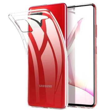 Alogy Silikonhülle Hülle für Samsung Galaxy Note 10 Lite transparent
