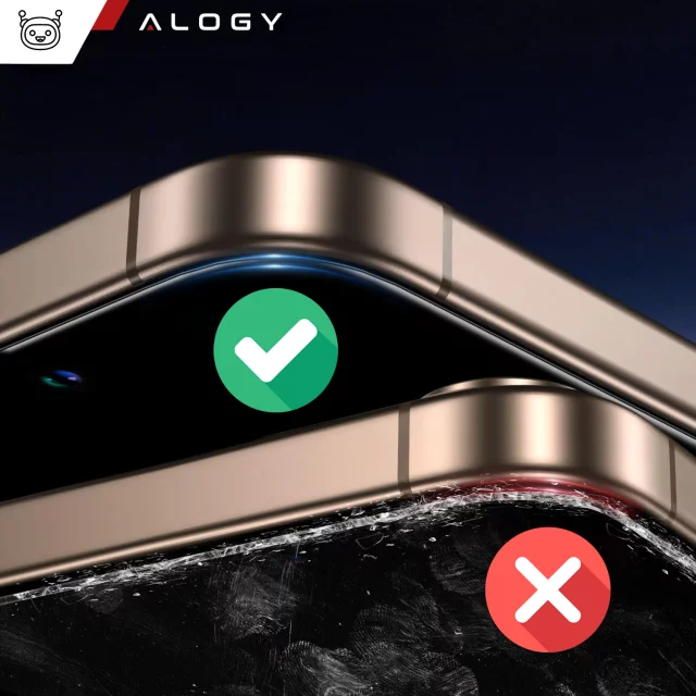 Sada 3v1 hybridních skleněných pouzder pro Apple iPhone 16 Pro Max, ochranné pouzdro Hybrid MagSafe s ochranou čočky, 2x tvrzené skleněné pouzdro na telefon Alogy 3v1, růžové