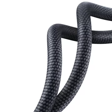 Baseus Crystal Shine Series kabel USB kabel pro rychlé nabíjení a přenos dat USB Typ A - USB Typ C 100W 2m černý (CAJY000501)